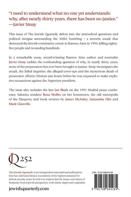 Produktbild: The AMIA Bombing