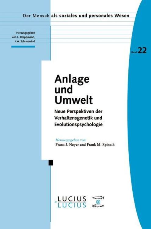 Produktbild: Anlage und Umwelt