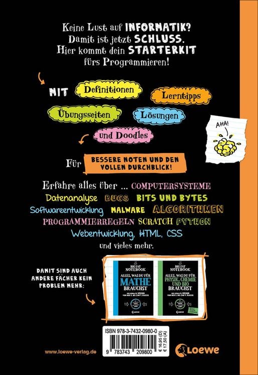 Produktbild: Big Fat Notebook - Alles, was du f&uuml;r Informatik brauchst - Das Starterkit f&uuml;r angehende Programmierer