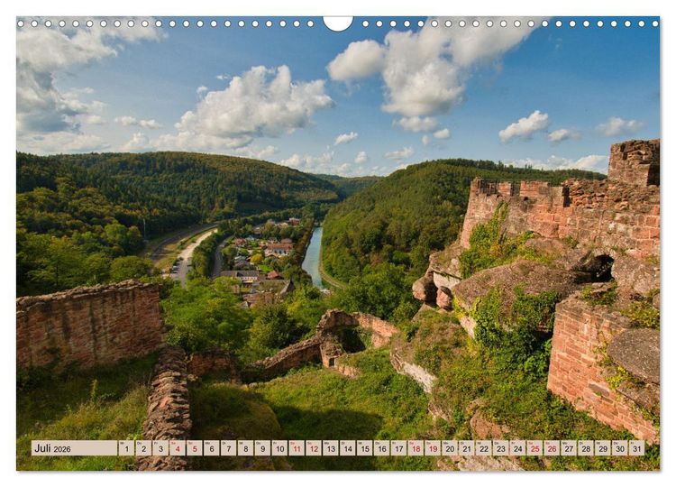 Produktbild: Vogesen - wundersch&ouml;n (Wandkalender 2026 DIN A3 quer), CALVENDO Monatskalender