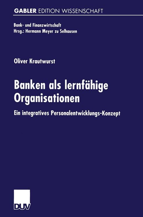 Produktbild: Banken als lernf&auml;hige Organisationen