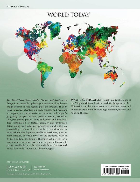 Produktbild: Nordic, Central, and Southeastern Europe 2020-2022