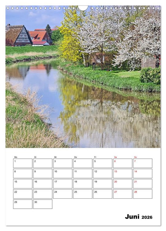 Produktbild: Fr&uuml;hling im Alten Land - Baumbl&uuml;tenzeit (Wandkalender 2026 DIN A3 hoch), CALVENDO Monatskalender