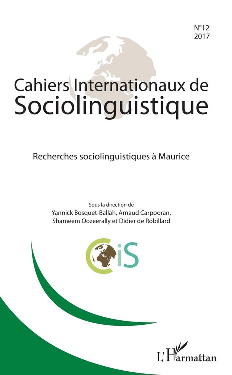 Produktbild: Recherches sociolinguistiques a Maurice