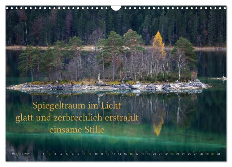 Produktbild: Haiku - Gedichte in 17 Silben (Wandkalender 2026 DIN A3 quer), CALVENDO Monatskalender