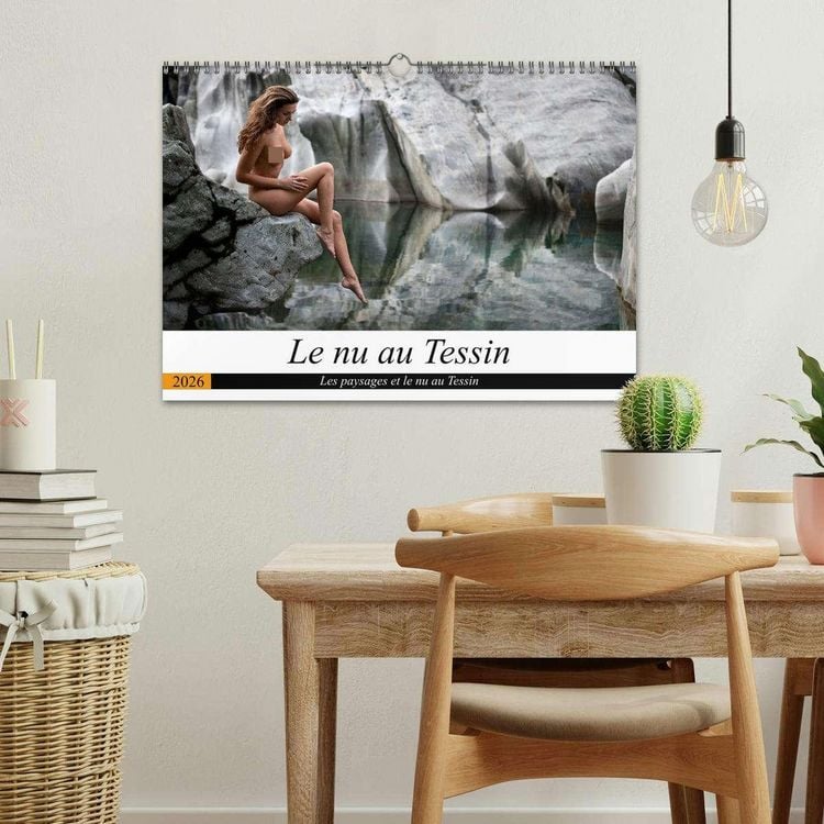 Produktbild: Le nu au Tessin (Calendrier mural 2026 DIN A3 vertical), CALVENDO calendrier mensuel