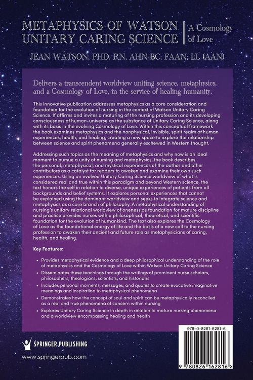 Produktbild: Metaphysics of Watson Unitary Caring Science