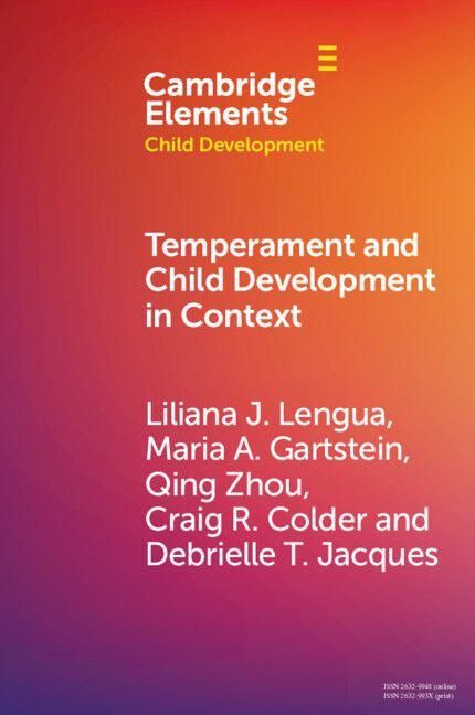 Produktbild: Temperament and Child Development in Context