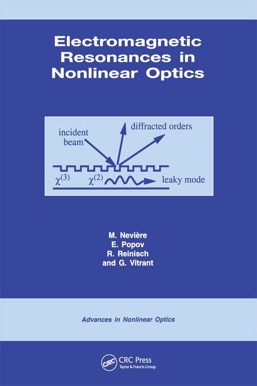 Produktbild: Electromagnetic Resonances in Nonlinear Optics