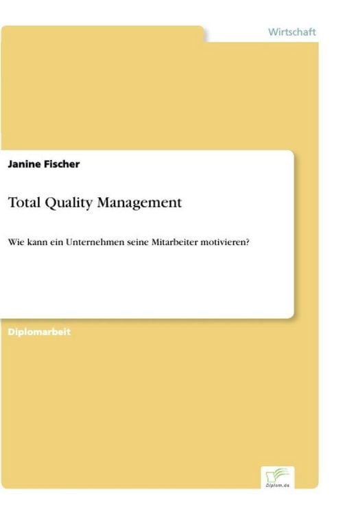 Produktbild: Total Quality Management