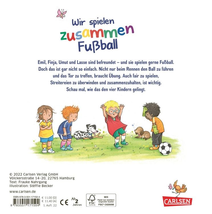 Produktbild: Wir spielen zusammen Fu&szlig;ball
