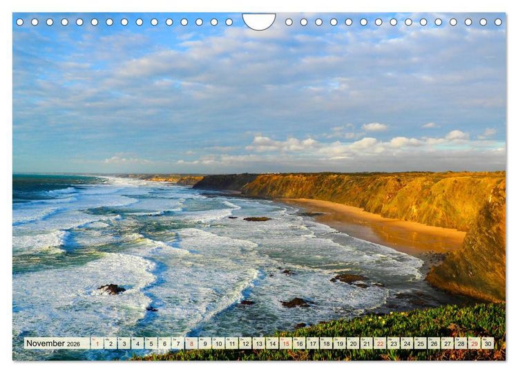 Produktbild: Portugal - Rota Vicentina (Wandkalender 2026 DIN A4 quer), CALVENDO Monatskalender