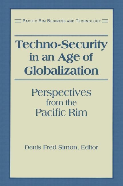 Produktbild: Simon, D: Techno-Security in an Age of Globalization