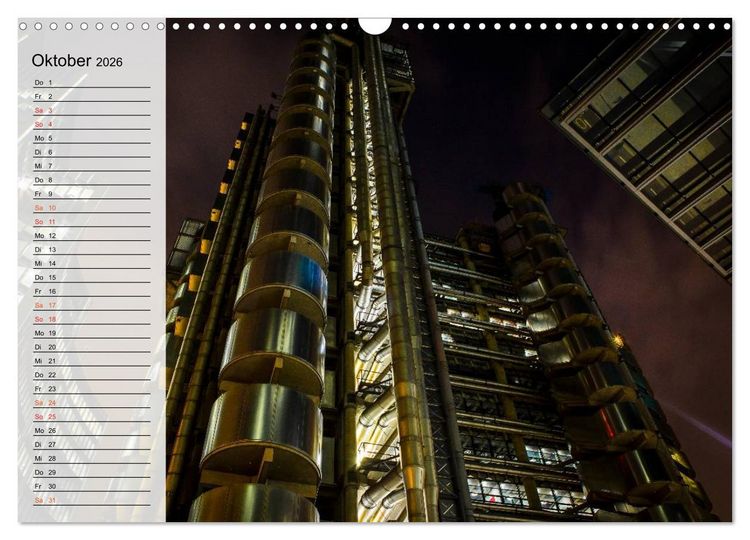 Produktbild: Wundervolles London (Wandkalender 2026 DIN A3 quer), CALVENDO Monatskalender