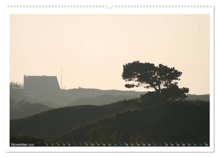 Produktbild: OP SPIEKEROOG (Wandkalender 2026 DIN A2 quer), CALVENDO Monatskalender