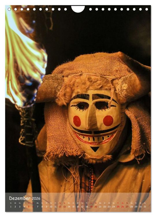Produktbild: Karneval in Galicien (Wandkalender 2026 DIN A4 hoch), CALVENDO Monatskalender