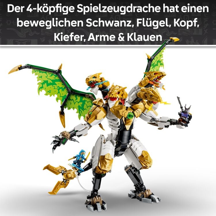 Produktbild: LEGO NINJAGO 71872 Duell mit dem Ultradrachen, Bauspielzeug, Geschenk f&uuml;r Kinder ab 12 Jahren