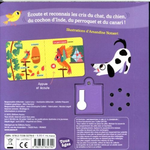 Produktbild: Les animaux de compagnie
