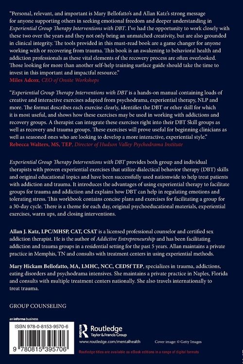 Produktbild: Experiential Group Therapy Interventions with DBT