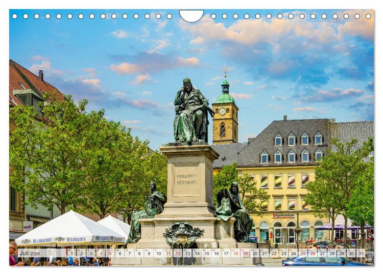 Produktbild: Schweinfurt Impressionen (Wandkalender 2026 DIN A4 quer), CALVENDO Monatskalender
