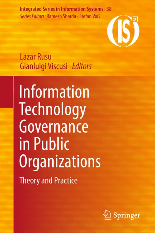 Produktbild: Information Technology Governance in Public Organizations