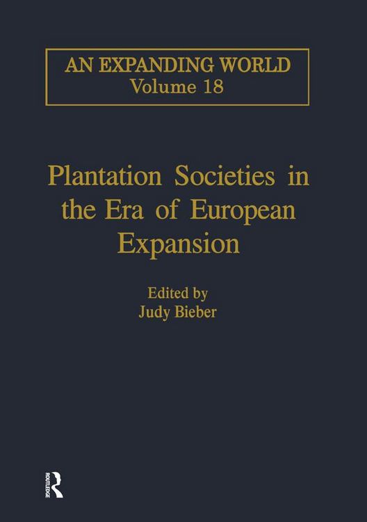 Produktbild: Plantation Societies in the Era of European Expansion