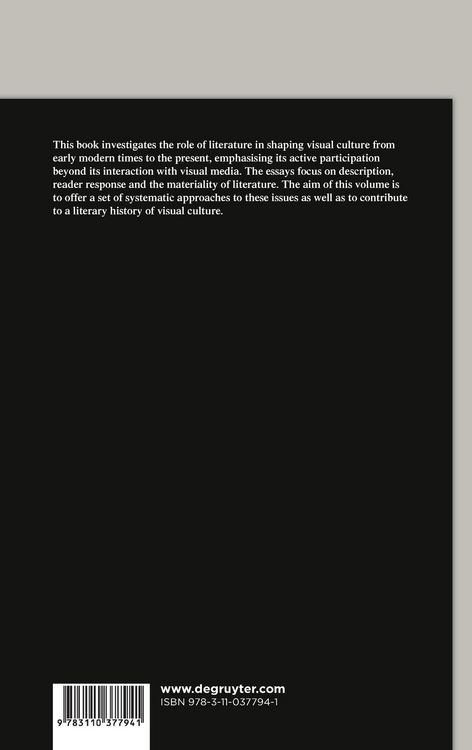 Produktbild: Literary Visualities
