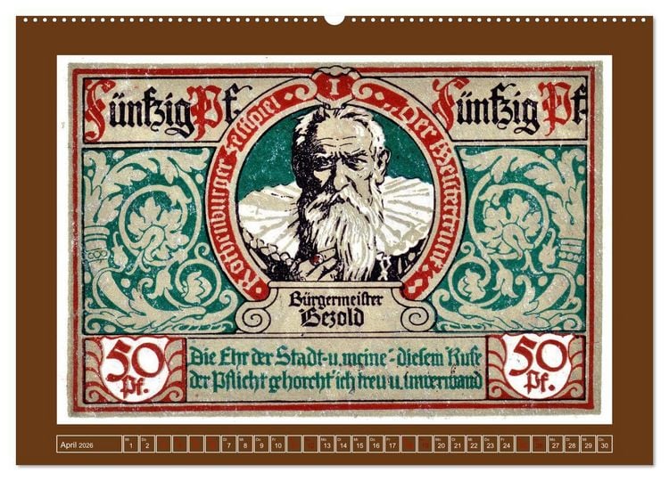Produktbild: Gru&szlig; aus Rothenburg ob der Tauber (hochwertiger Premium Wandkalender 2026 DIN A2 quer), Kunstdruck in Hochglanz