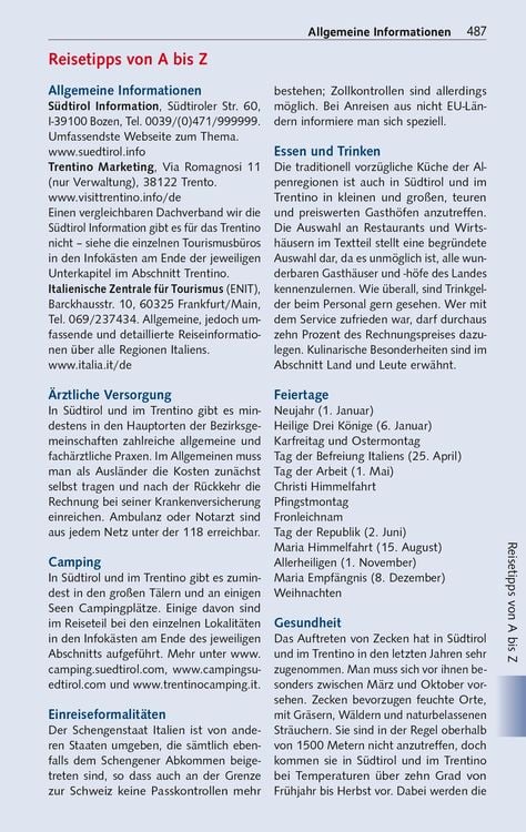 TRESCHER Reiseführer Südtirol und Trentino
