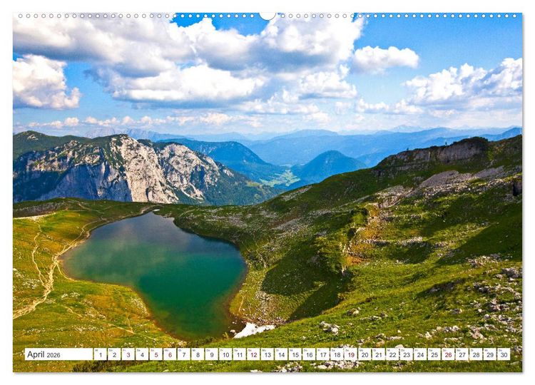 Produktbild: Das sch&ouml;ne Ausseerland (hochwertiger Premium Wandkalender 2026 DIN A2 quer), Kunstdruck in Hochglanz
