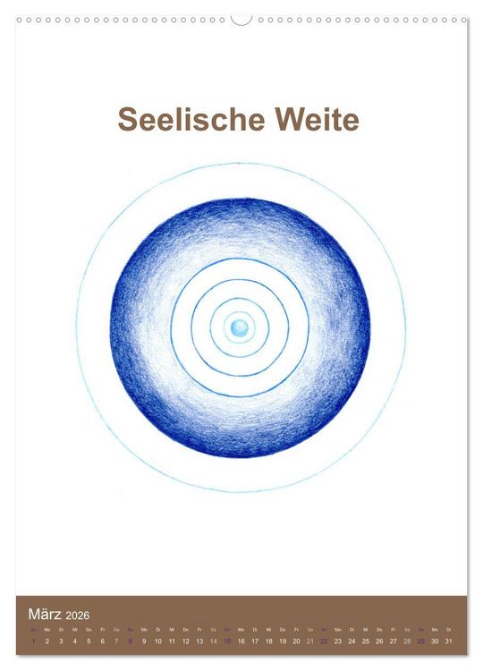 Produktbild: Delfinheilsymbole (Wandkalender 2026 DIN A2 hoch), CALVENDO Monatskalender