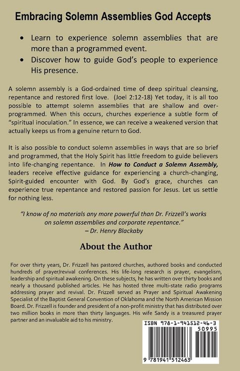 Produktbild: How to Conduct a Solemn Assembly