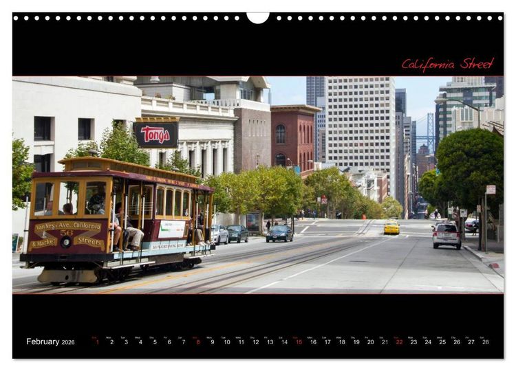 Produktbild: SAN FRANCISCO Panoramic Highlights (Wall Calendar 2026 DIN A3 landscape), CALVENDO 12 Month Wall Calendar