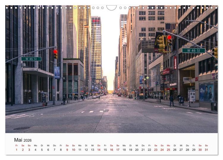 Produktbild: Traumstadt New York (Wandkalender 2026 DIN A3 quer), CALVENDO Monatskalender
