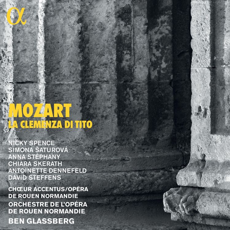 Produktbild: Spence/Saturova/Glassberg/Orch. de L'Op'ra de Roue: Clemenza