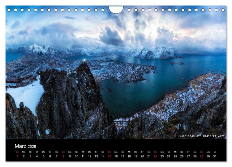 Produktbild: More Wild, Wild Places 2026 (Wandkalender 2026 DIN A4 quer), CALVENDO Monatskalender