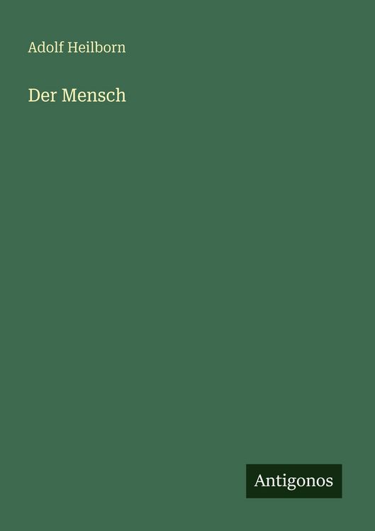 Produktbild: Der Mensch