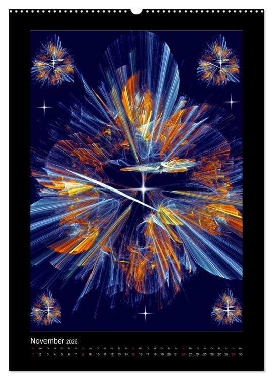 Produktbild: Kunstkalender 2026 (hochwertiger Premium Wandkalender 2026 DIN A2 hoch), Kunstdruck in Hochglanz