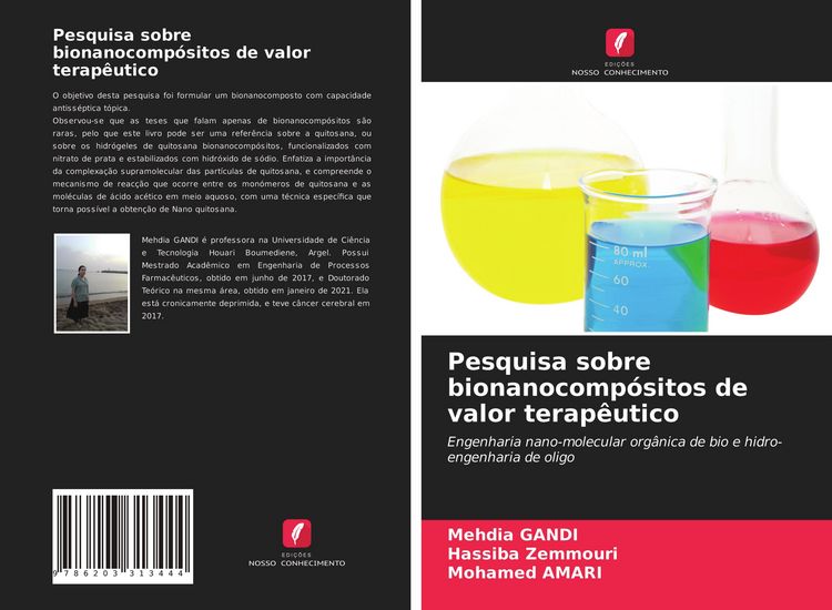Produktbild: Pesquisa sobre bionanocomp&oacute;sitos de valor terap&ecirc;utico