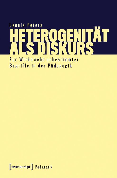 Produktbild: Heterogenit&auml;t als Diskurs