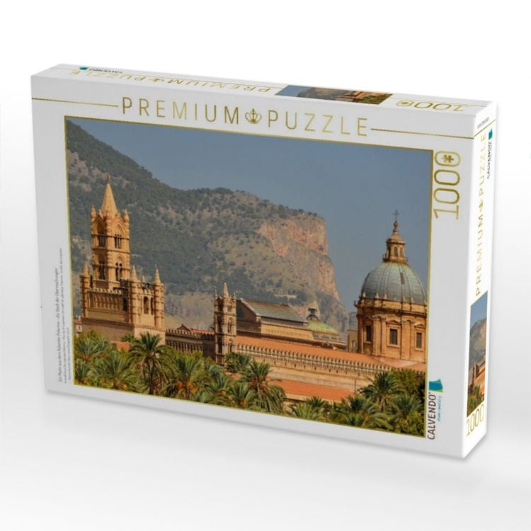 Produktbild: CALVENDO Puzzle Ein Motiv aus dem Kalender Palermo - die Stadt der &Uuml;berraschungen | 1000 Teile Lege-Gr&ouml;&szlig;e 64x48cm Foto-Puzzle f&uuml;r gl&uuml;ckliche Stunden