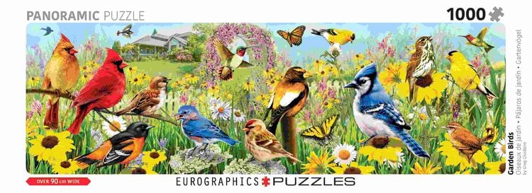 Produktbild: Backyard Birds Panoramic 1000pc