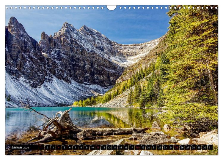 Produktbild: West-Kanada (Wandkalender 2026 DIN A3 quer), CALVENDO Monatskalender