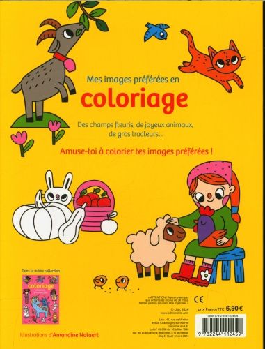 Produktbild: Coloriage : &agrave; la ferme