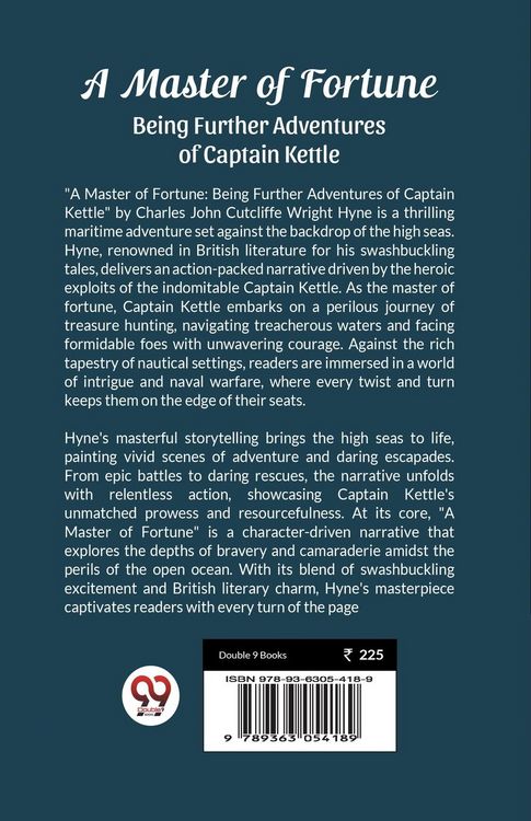 Produktbild: A Master of Fortune Being Further Adventures of Captain Kettle