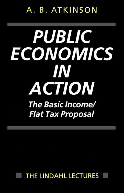 Produktbild: Public Economics in Action (the Basic Income/Flat Tax Proposal)