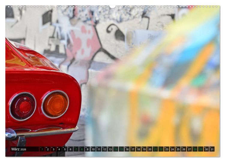 Produktbild: Opel GT 1900 AL Eine deutsche Sportwagenlegende (hochwertiger Premium Wandkalender 2026 DIN A2 quer), Kunstdruck in Hochglanz