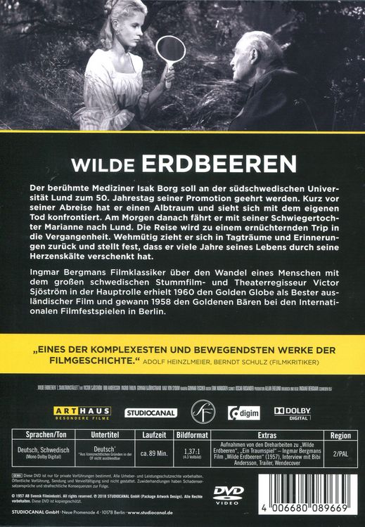 Produktbild: Wilde Erdbeeren - Digital Remastered