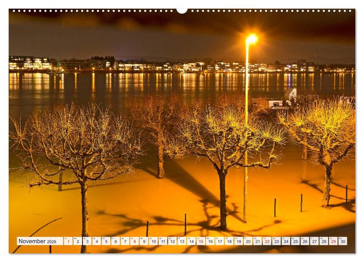 Produktbild: BONN f&uuml;r Nachtschw&auml;rmer (Wandkalender 2026 DIN A2 quer), CALVENDO Monatskalender