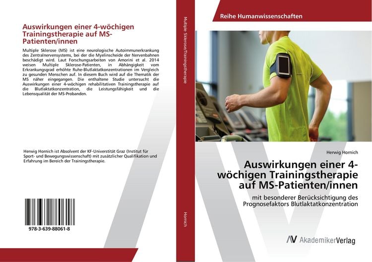 Produktbild: Auswirkungen einer 4-w&ouml;chigen Trainingstherapie auf MS-Patienten/innen